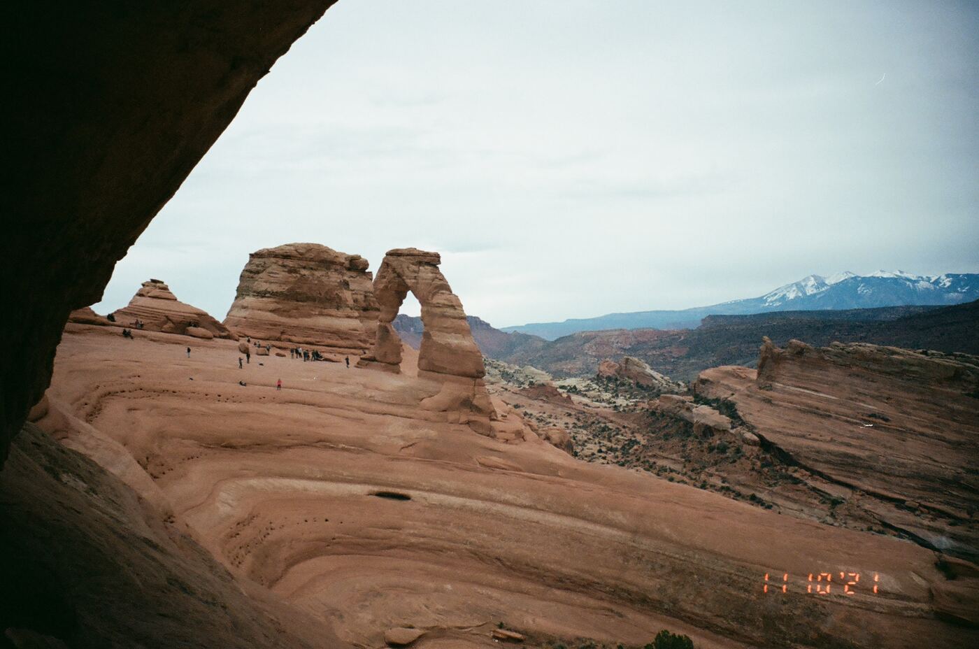 Dylan's mom visited, and we went to Moab.