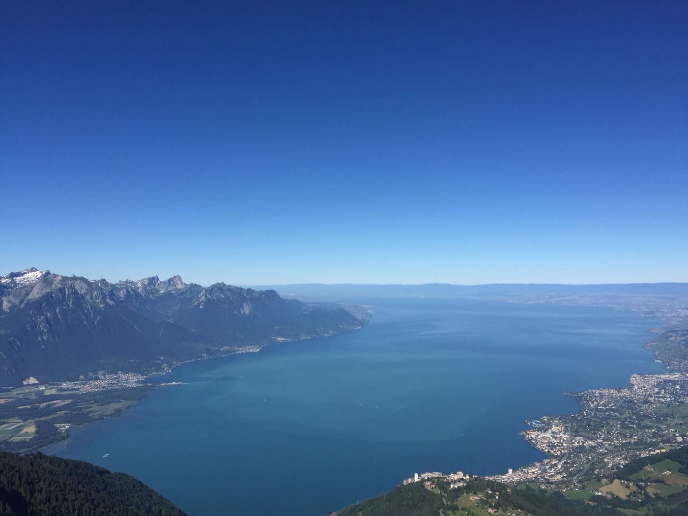 I think this is a lake in switzerland.