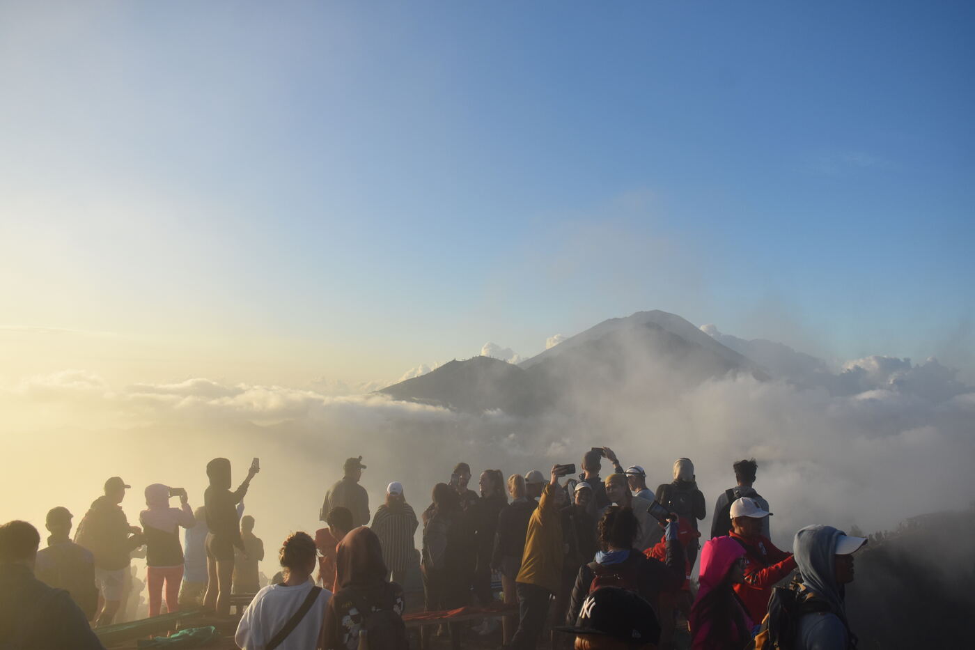 Top of a mountian