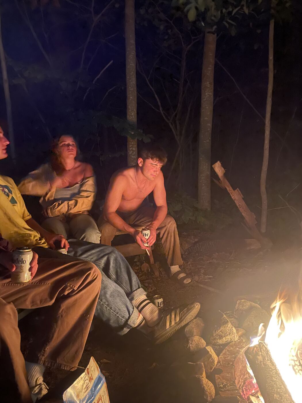 Willy, Sierra, Satchel. We hung out like this from time to time. I didn't go as much as I should.