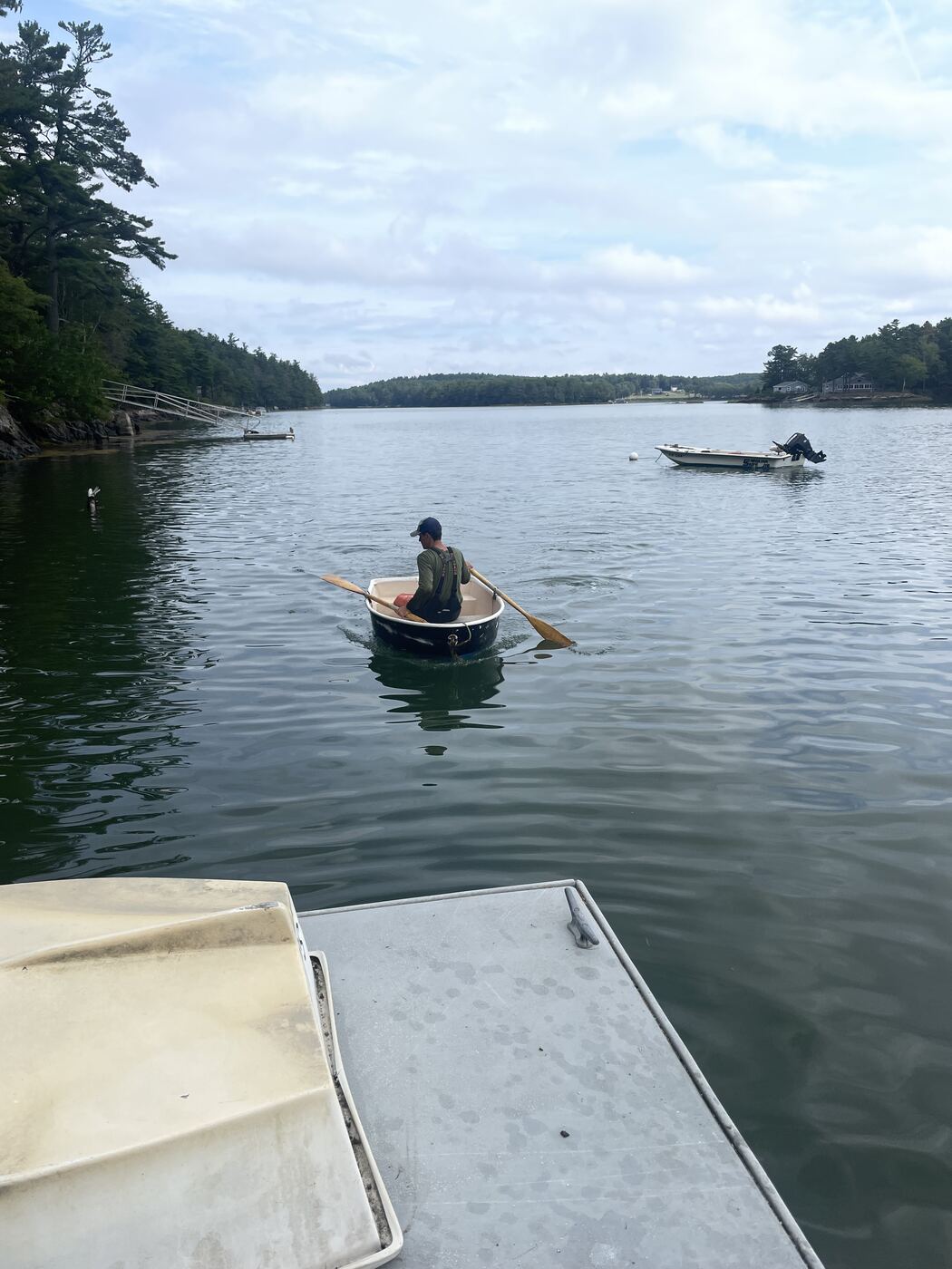 During a turbulent summer before college, helping out on this oyster farm was a nice constant.