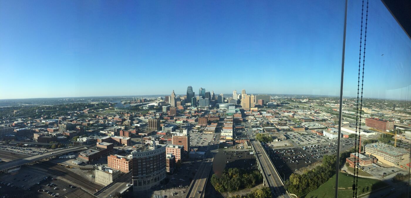 the top of a hotel