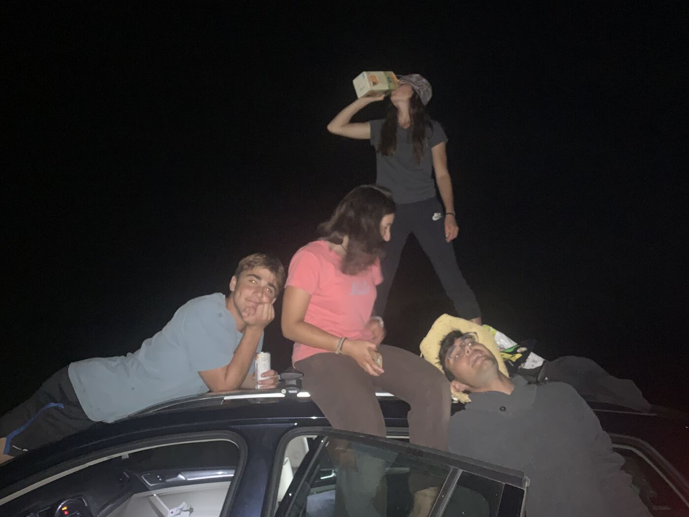 Satchel, Eliza, Olivia, Matt. I will remember scenes like this forever.
