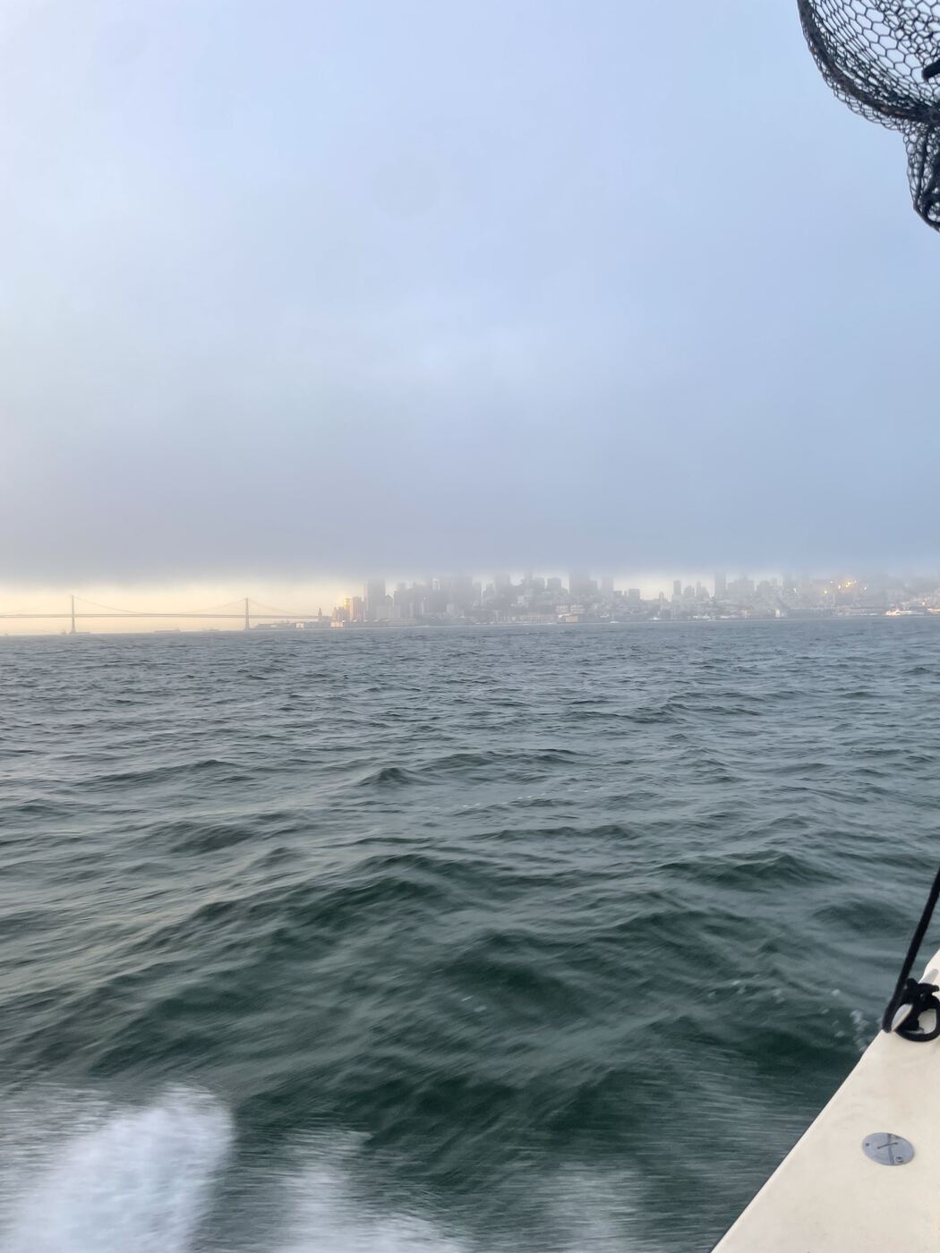 Flew in at 3am. woke up at five. went to starbucks and fished.