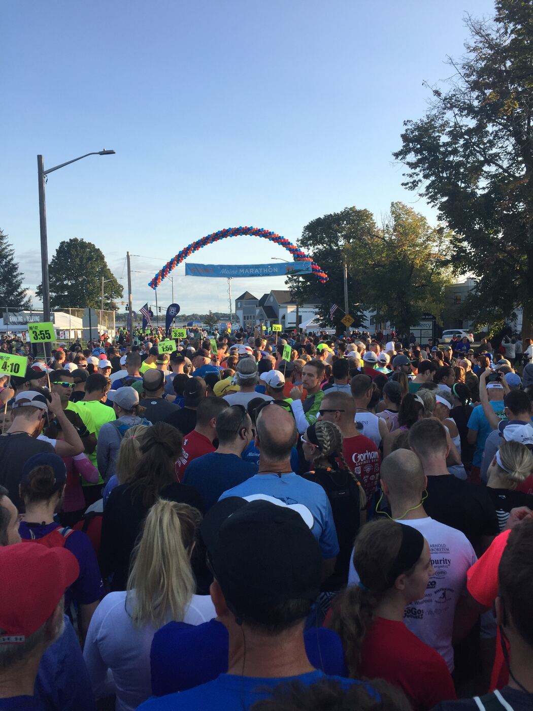 Ran a half marathon with Matts exchange student. It was fun.
