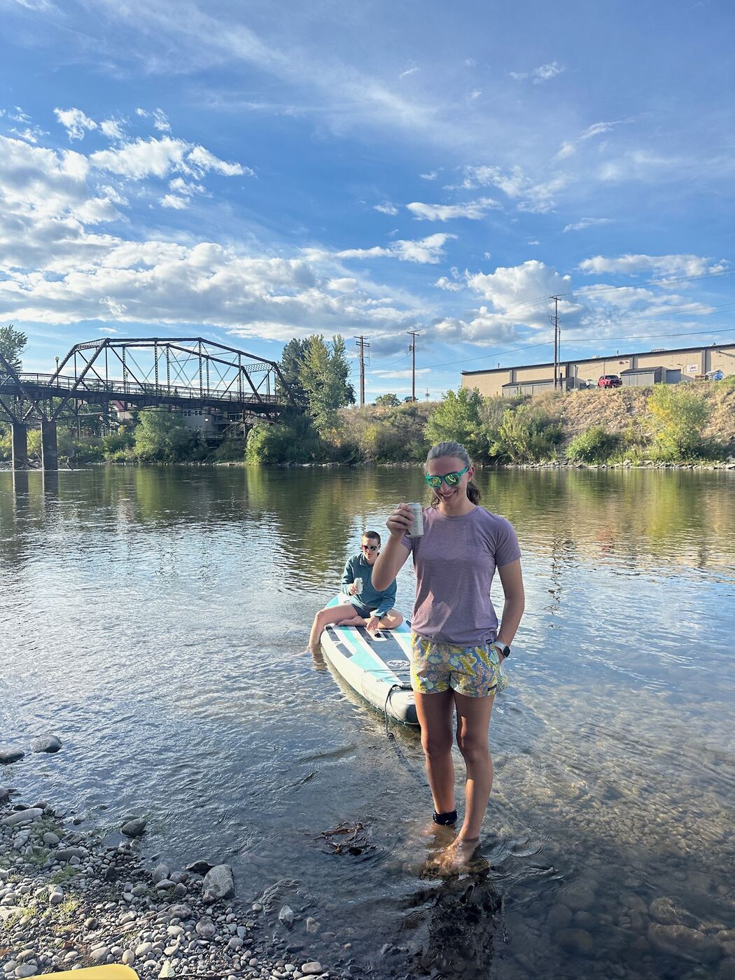 Soren and Pepper and the Clark Fork